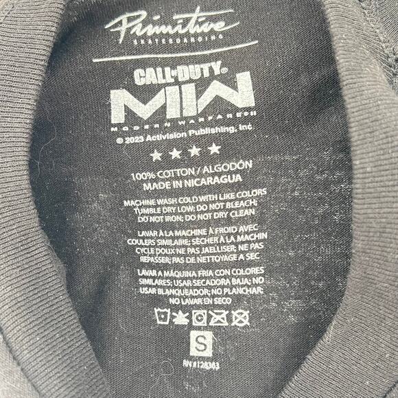 PRIMITIVE Skateboarding CALL of DUTY Men's NWT Graphic T Shirt S Gamer Skate - Picture 5 of 5